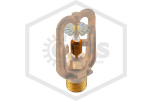 Tyco™ EA-1 ProtectoSpray Spray Nozzle | 135F | 1/2 in. Orifice | 110 Degree Spray Angle | Wax Coated Brass | 49-910-9-135