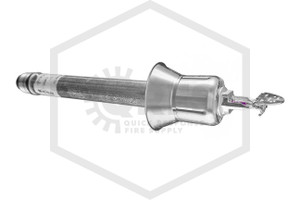 Tyco™ TY3337 Horizontal Sidewall Dry Sprinkler | Deep Escutcheon | QR | Stainless Steel | 360F