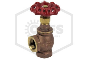 Angle Valve | 3/4 in. | Brass | 200 PSI | Hero Image | QRFS™
