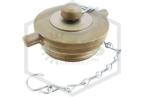 Iron Plug and Chain | 3 in. NYFD | Unfinished | QRFS™ | Hero Image
