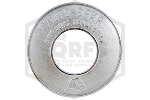 FDC Identification Plate | 4 in. | Round | Auto Spkr | Polished Chrome | QRFS™ | Hero