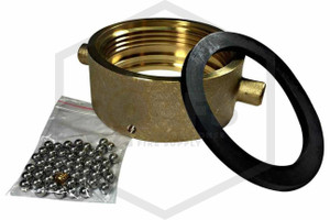 Swivel Replacement Kit | 2-1/2 in. FNPT x NST | Cast Brass | QRFS™ | Hero Image