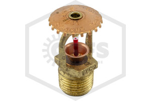 Tyco™ TY313 Upright Sprinkler | QR | 5.6K | Brass | 155F | 77-370-1-155 | Hero