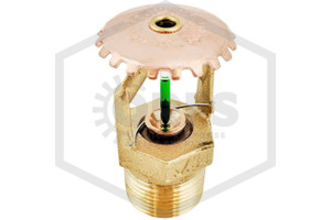 Upright Sprinkler Head | V3402 Victaulic™ | 8.0K Brass 200F