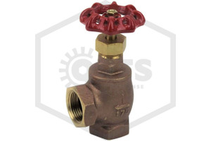 Angle Valve | 1 in. | Brass | 200 PSI | Hero Image | QRFS™