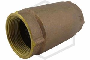 In-Line Check Valve | 1-1/2 in. | Brass | 200 PSI | Hero Image | QRFS™