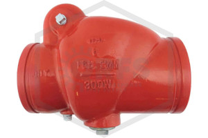 Shotgun Riser Check Valve | 6 in. | Grooved | 300 PSI | Hero Image | QRFS™