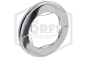 Pipe Wall Plate | Metal | Chrome | 10 in. IPS | 11 in. Inner Diameter | Hero
