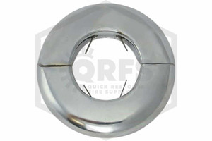 Pipe Wall Plate | Metal | Chrome | 1-1/4 in. IPS | 1-3/4 in. Inner Diameter | Hero