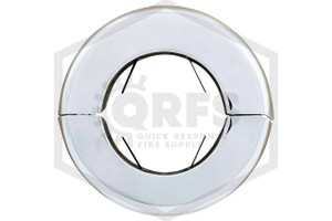 Pipe Wall Plate | Metal | Chrome | 2 in. IPS | 2-3/8 in. Inner Diameter | Hero