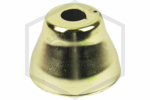 One Piece Escutcheon | 2 in. Height | Brass | 1/2 in. Sprinkler | Hero