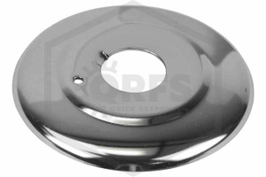 One Piece Escutcheon | 1/4 in. Height | Chrome | 1/2 in. Sprinkler | Hero