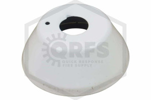 One Piece Escutcheon | 1-1/4 in. Height | White | 1/2 in. Sprinkler | Hero