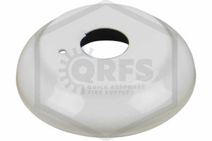 One Piece Escutcheon | 3/4 in. Height | White | 1/2 in. Sprinkler | Hero