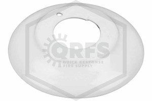 One Piece Escutcheon | 1/2 in. Height | White | 3/4 in. Sprinkler | Hero