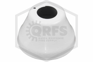 One Piece Escutcheon | 1-3/4 in. Height | White | 3/4 in. Sprinkler | Hero