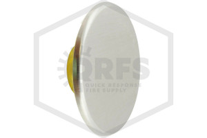 Viking® Flat Sidewall Cover Plate | Brushed Chrome 135F | QRFS | Hero