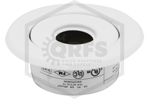 Tyco™ Style 15 Escutcheon | White | 1/2 in. Sprinkler | QRFS™ | Hero