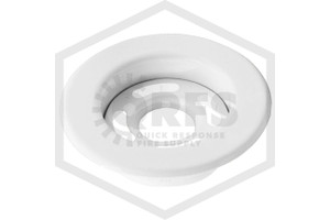 Tyco™ Style 50 Escutcheon | White | 1/2 in. Sprinkler | QRFS™ | Hero