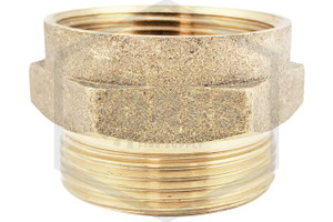 Brass Hex Adapter | 1-1/2 in. | F NPT  x  M NPSH