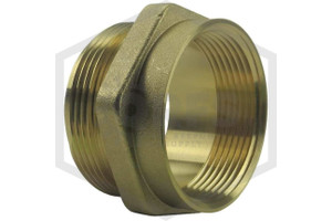 Brass Hex Adapter | 2-1/2 in. | F NPT x M NST