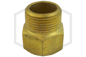 Sprinkler Extension | Brass | 1 in. Length x 3/4 in. NPT | QRFS | Hero