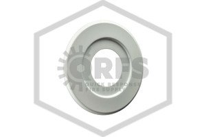 Fire Sprinkler Trim Ring | 5 in. OD. | 2 in. Hole | White | Hero