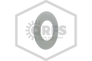 Fire Sprinkler Trim Ring | 4-1/2 in. OD. | 2-2/5 in. Hole | Chrome | Hero | QRFS™