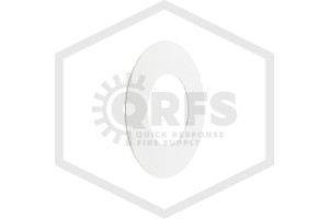 Fire Sprinkler Trim Ring | 4-1/2 in. OD. | 2-2/5 in. Hole | White