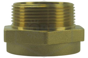 Brass Hex Adapter | 1-1/2 in. | F NST x M NPT