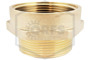 Brass Hex Adapter | 2-1/2 in. | F NST x M NPT