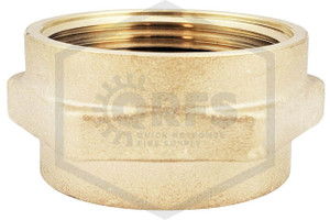 Brass Hex Adapter | 1-1/2 in. | F NPT x F NST
