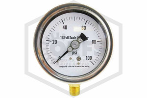 Water Pressure Gauge | Dry | 3-1/5 in. | QRFS™ | Hero