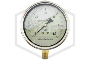 Water Pressure Gauge | Liquid | 3-1/2 in. | QRFS | Hero