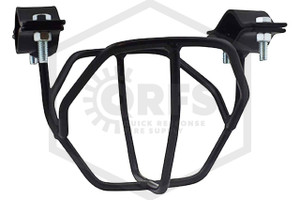 Heavy Duty Head Guard | Horizontal Mount | Black | Hero Image | QRFS