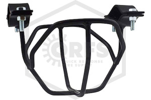Heavy Duty Head Guard | Horizontal Mount | Black | Hero Image | QRFS™