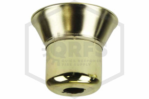 Adjustable Escutcheon | Cup with Skirt A | Brass | 1/2 in. Sprinkler | Hero