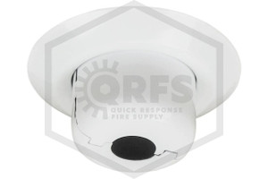Retrofit Adjustable Escutcheon | Split Cup with Skirt C | White | 1/2 in. Sprinkler | Hero