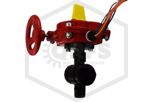 Butterfly Valve with Tamper Switch | 2 in. | Grooved | 300 PSI | QRFS | Hero