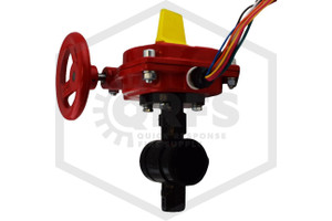 Butterfly Valve with Tamper Switch | 2 in. | Grooved | 300 PSI | QRFS™ | Hero