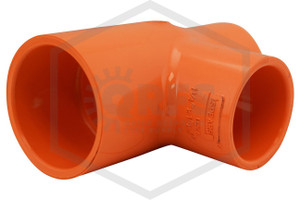 Spears FlameGuard™ CPVC Reducing Tee 1-1/4 in. x 1 in. x 1 in. Hero Image | QRFS™