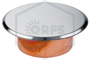 Victaulic™ V38 Cover Plate | Chrome | 165F | QRFS™ | Hero