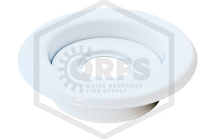 Tyco® Style 20 Escutcheon | White Stainless | 1/2 in. Sprinkler | QRFS | Hero