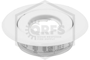 Tyco™ Style 30 Escutcheon | White Stainless | 3/4 in. Sprinkler | QRFS™ | Hero