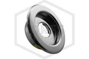 Reliable® F2 Escutcheon | Satin Chrome | 3/4 in. Sprinkler | QRFS | Hero