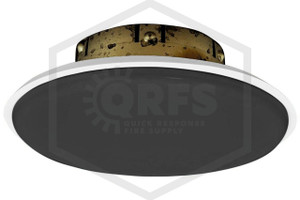 Viking® Mirage Cleanroom Cover Plate | Black | 165F | 3-5/16 in. OD | 23174C/B/CR | QRFS | Hero