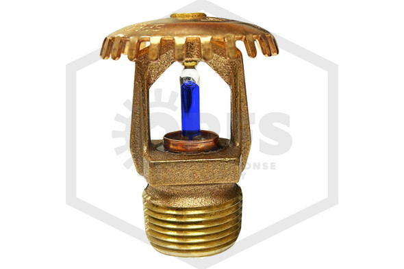 Viking® VK530 Upright Sprinkler | SR | 11.2K | Brass | 286F | 09679AG | QRFS | Side