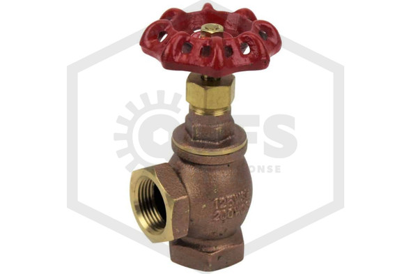 angle globe valve