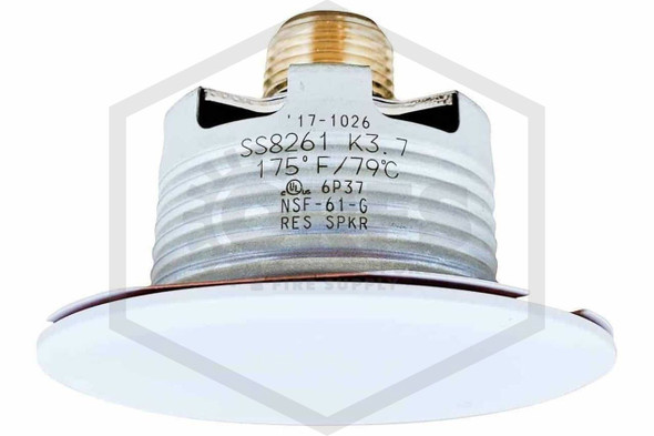 Senju® SS8261 Concealed Pendent Sprinkler | Residential | 3.7K | 205F | 001-3806