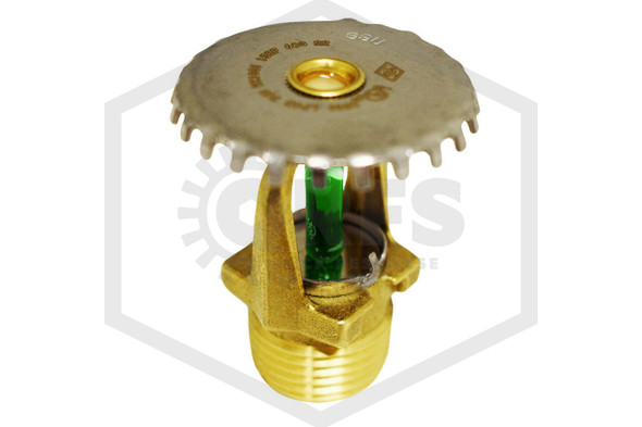 Viking® VK1001 Upright Sprinkler | SR | 5.6K | Brass | 200F | 23867AE | QRFS | Hero